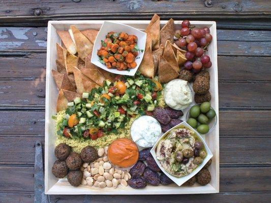 Mezze Platter from Palmer's Gourmet-To-Go menu (voted the BEST in Fairfield County!)