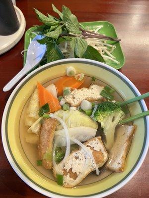 Vegetarian pho