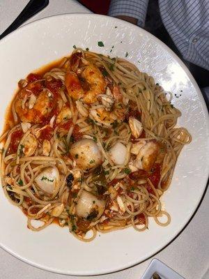 Seafood pasta