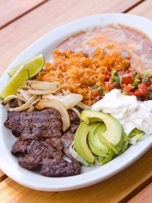 Carne Asada Plate