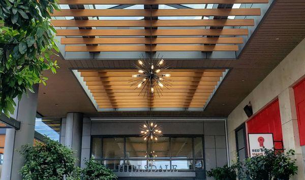 The 2nd floor entrance to the food court.