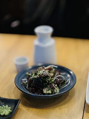 Seaweed salad.