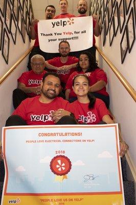 Thanks you Yelp community for all your support!!! We truly value you all.