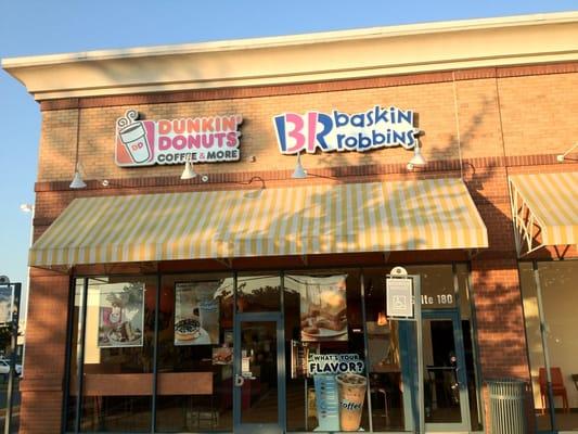 Good Morning from Dunkin' Donuts & Baskin Robbins!