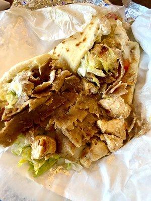 The Olympian (Gyro Meat and Souvlaki Chicken)