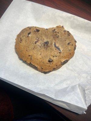 Chocolate chunk cookie