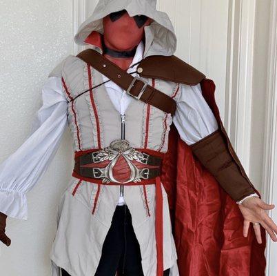 Deadpool disguised as Ezio