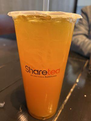 Mango passionfruit tea