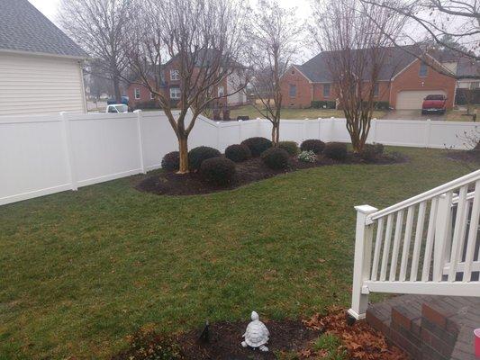 Fencing job