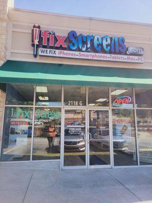 iFixScreens store front location