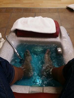 Pedi time!