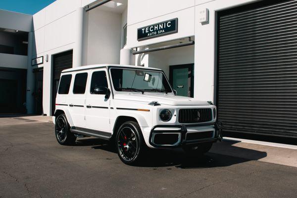 Mercedes G63 Full Matte Paint Protection Film