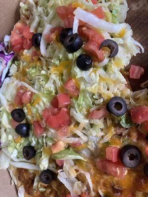 Taco pizza