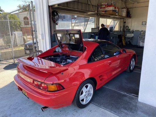 Wooot thanks Jeremy for another smog on this 95mr2.