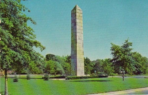 Camp Merritt Memorial at 'the circle'.  Dumont, NJ