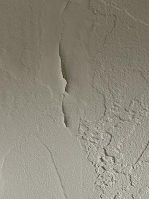 Dirty Old cracked walls