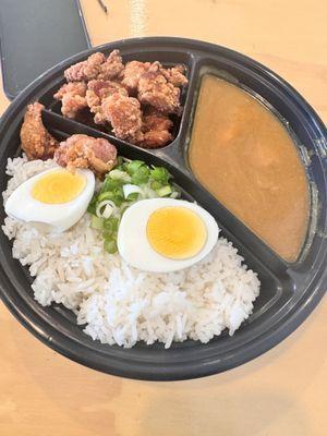 Chicken karaage curry