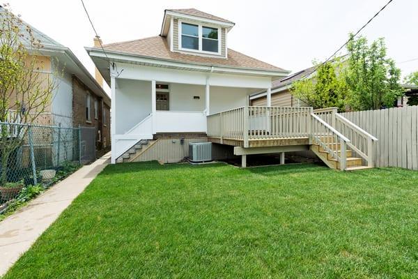 Award winning Chicago Bungalow remodel that qualified Gold in the IL Green Star program.