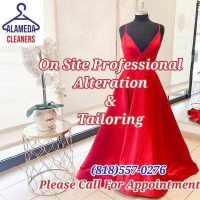 On Site Professional Alteration & Tailoring