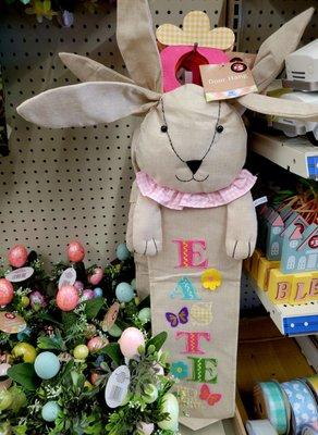 Dollar Tree: Easter seasonal items.