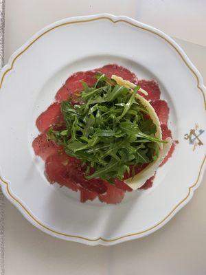 Carpaccio di Manzo.