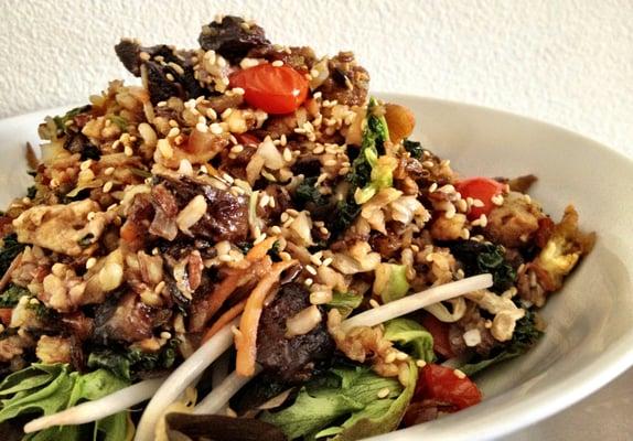 Mongolian Beef WIld Rice