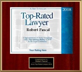 Honored to be named Top Rated Attorney by AVVO for 2018.