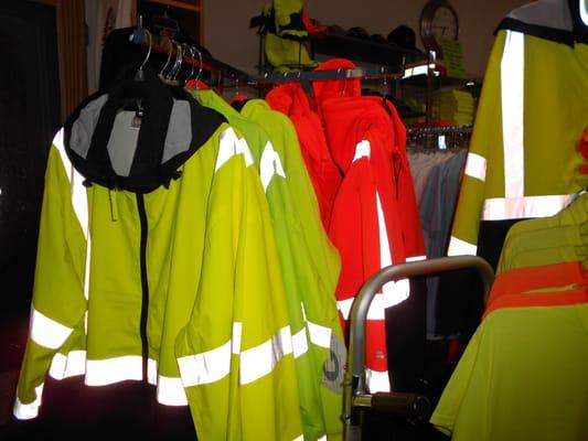 Class 2 & Class 3 Reflective Vests and clothing for all work related fields or for just your safety walking, bike riding or moto