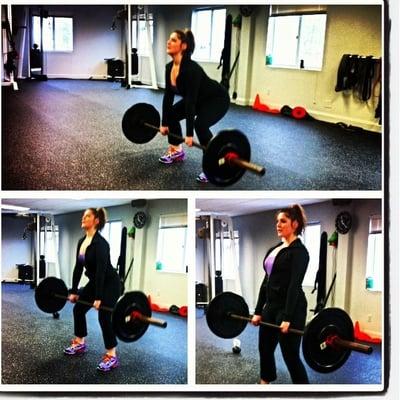 Perfect from deadlifts by Katie!