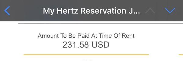 Reservations don't mean what you think they do at Herrz "Oh, you thought you had a car ready for you?!  Nah!"