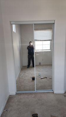 closet door installation