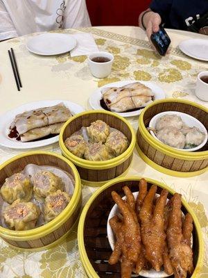 The starting dim sum spread