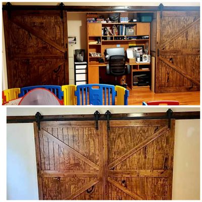 Custom Built Barn Doors