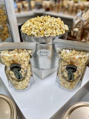 Kettle Stock, kettle corn