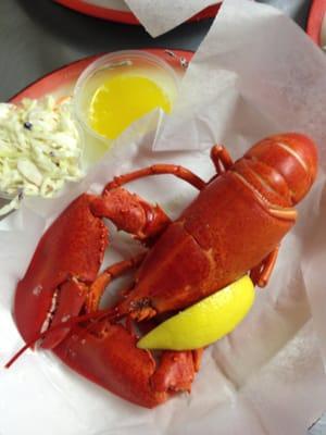 Lobster Dinner with Fries $18.95