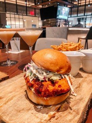 New Nashville fried chicken sandwich and fall cocktail