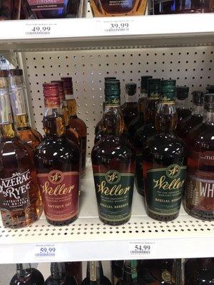 Wow wow wow.  I'm a big bourbon guy, but this places is trying to price gouge like no one's business.