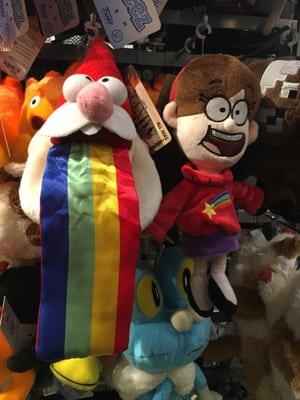 Gravity falls Mabel and rainbow puking gnome