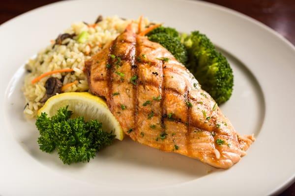 Grilled Norwegian Salmon.