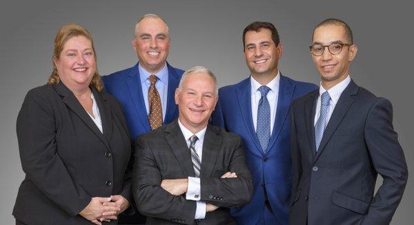 Founding partner David Nager along with co-managing partners Dan Romaine & Jerry Schneiberg.  Partners Jennifer Lawther &Sam Marcellino