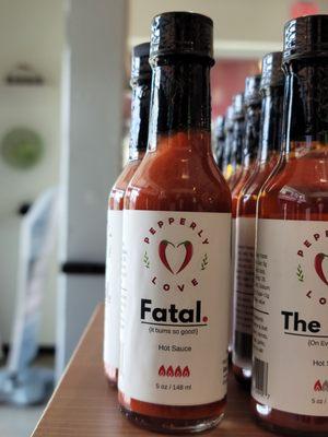 A hot sauce called "Fatal" 4.10.22