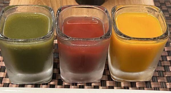 Juice shots