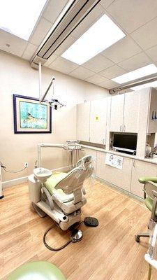 Patient treatment rooms