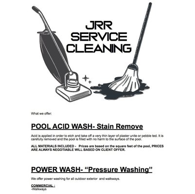 JRR Service Cleaning Proposal