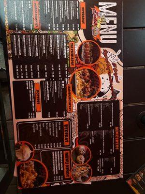 Extended Menu