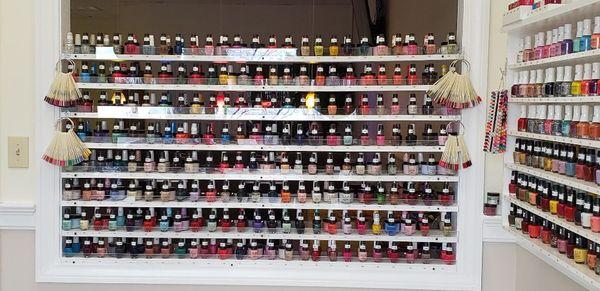 We have all opi regular colors and gels plus dip powder colors