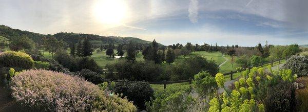 View from banquet hall