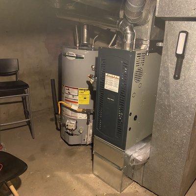 Furnace and Water Heater Installation