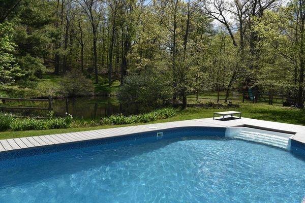 Love bucolic settings, particularly from a pool.