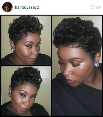 Patricia Cameron  #Bronxhairstylist #haircut #shorthair #healthyhair #curls #HairPorn #lovewhatido #beyondbeautiful